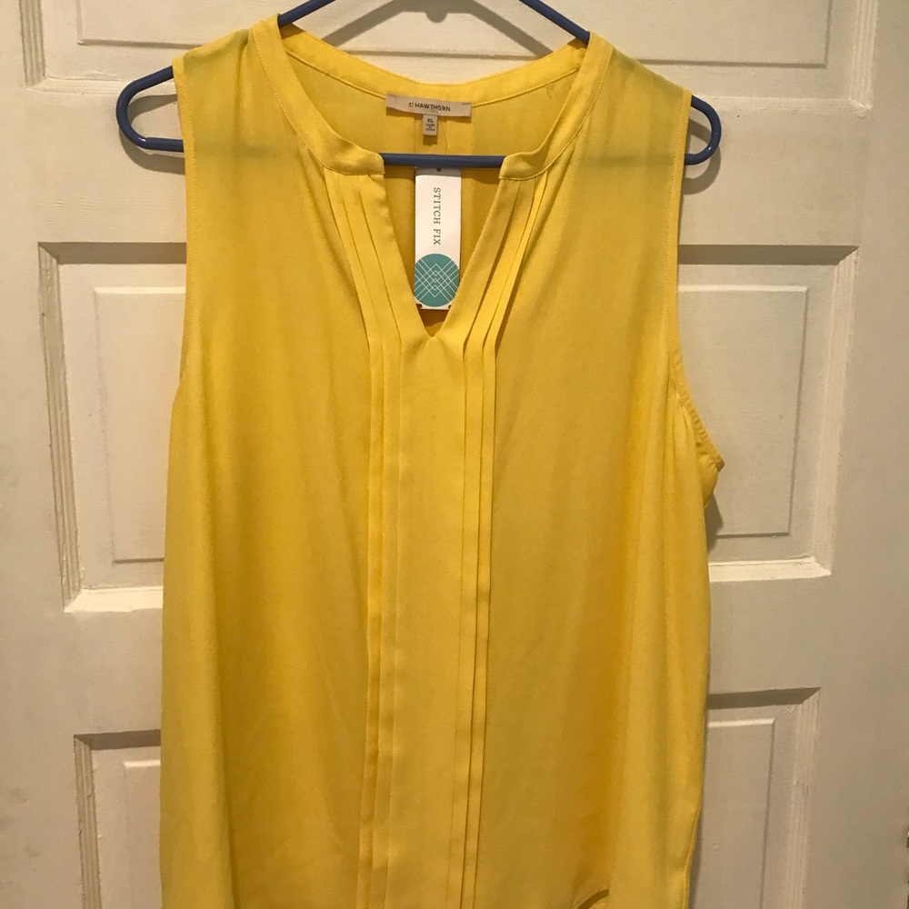 Yellow blouse by 41 Hawthorn